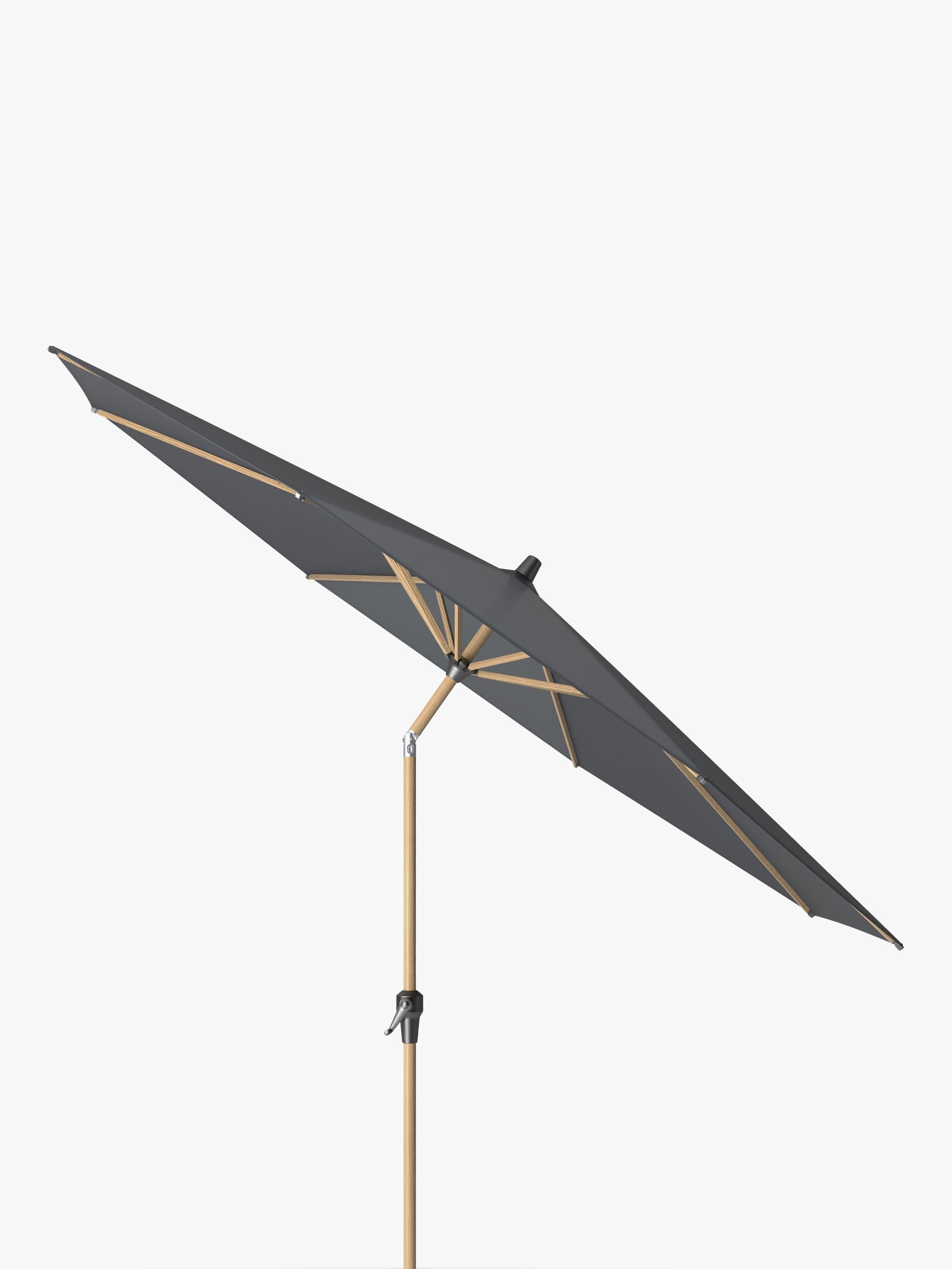 Pacific Riva teak wood round parasol 3m - British product