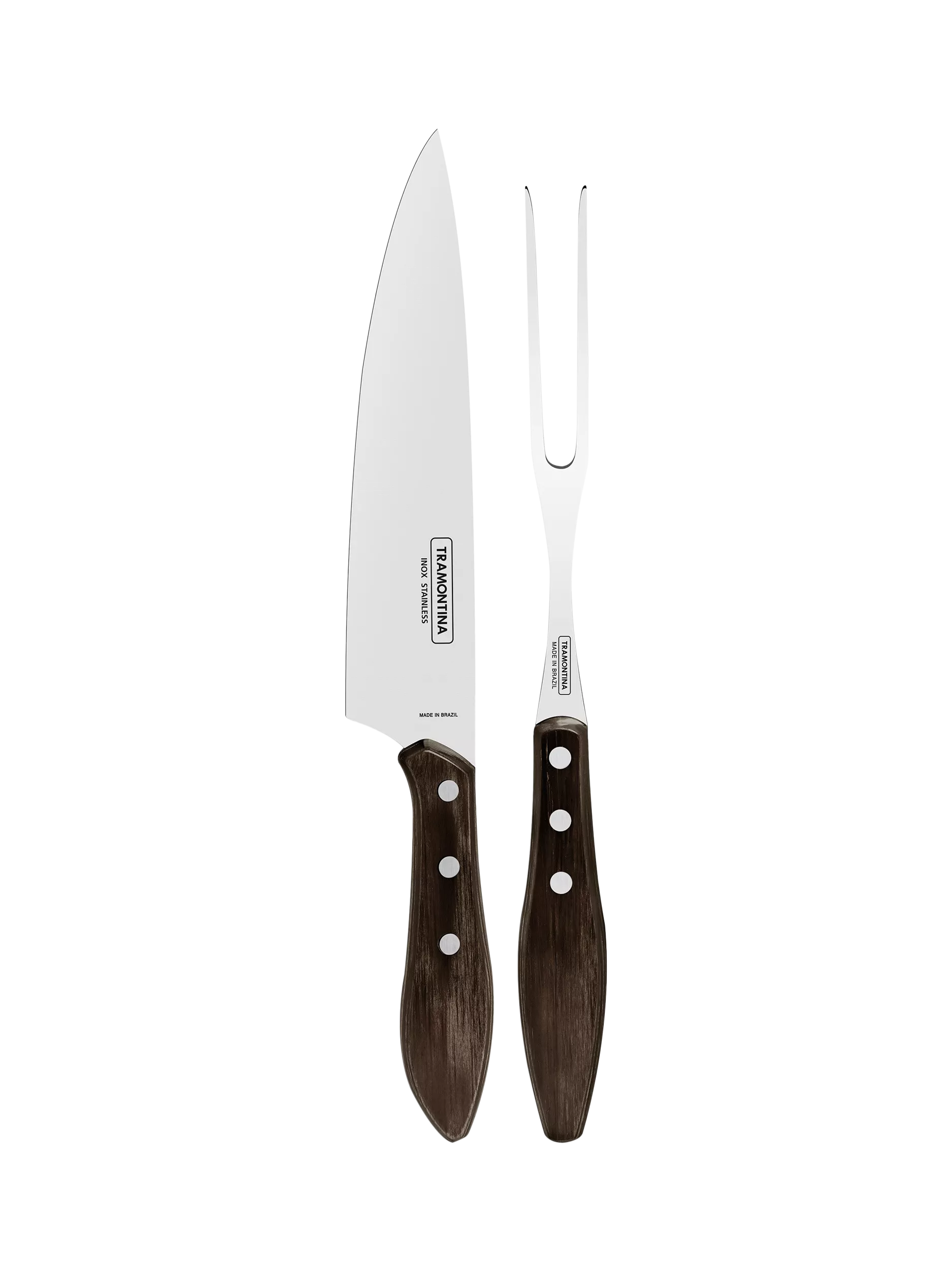 Tramontina Churrasco 2-piece carving set, imported from the UK