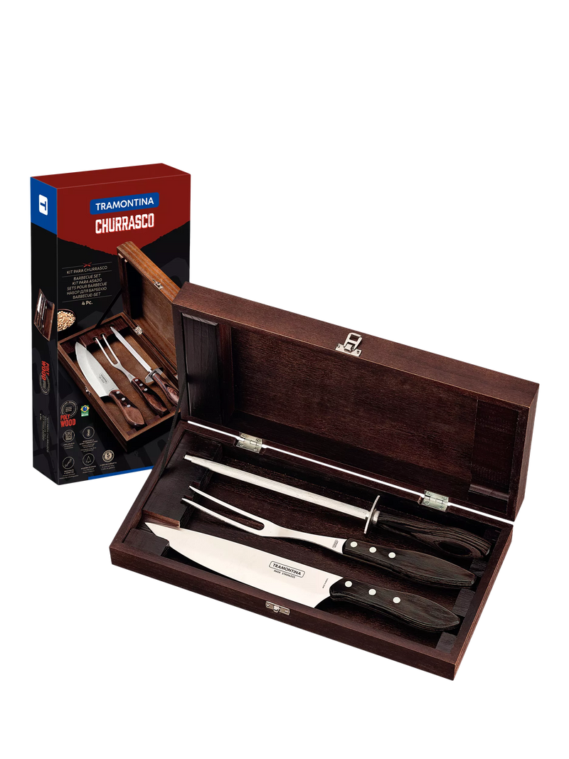 Tramontina carving knife gift set 3 piece, imported from the UK