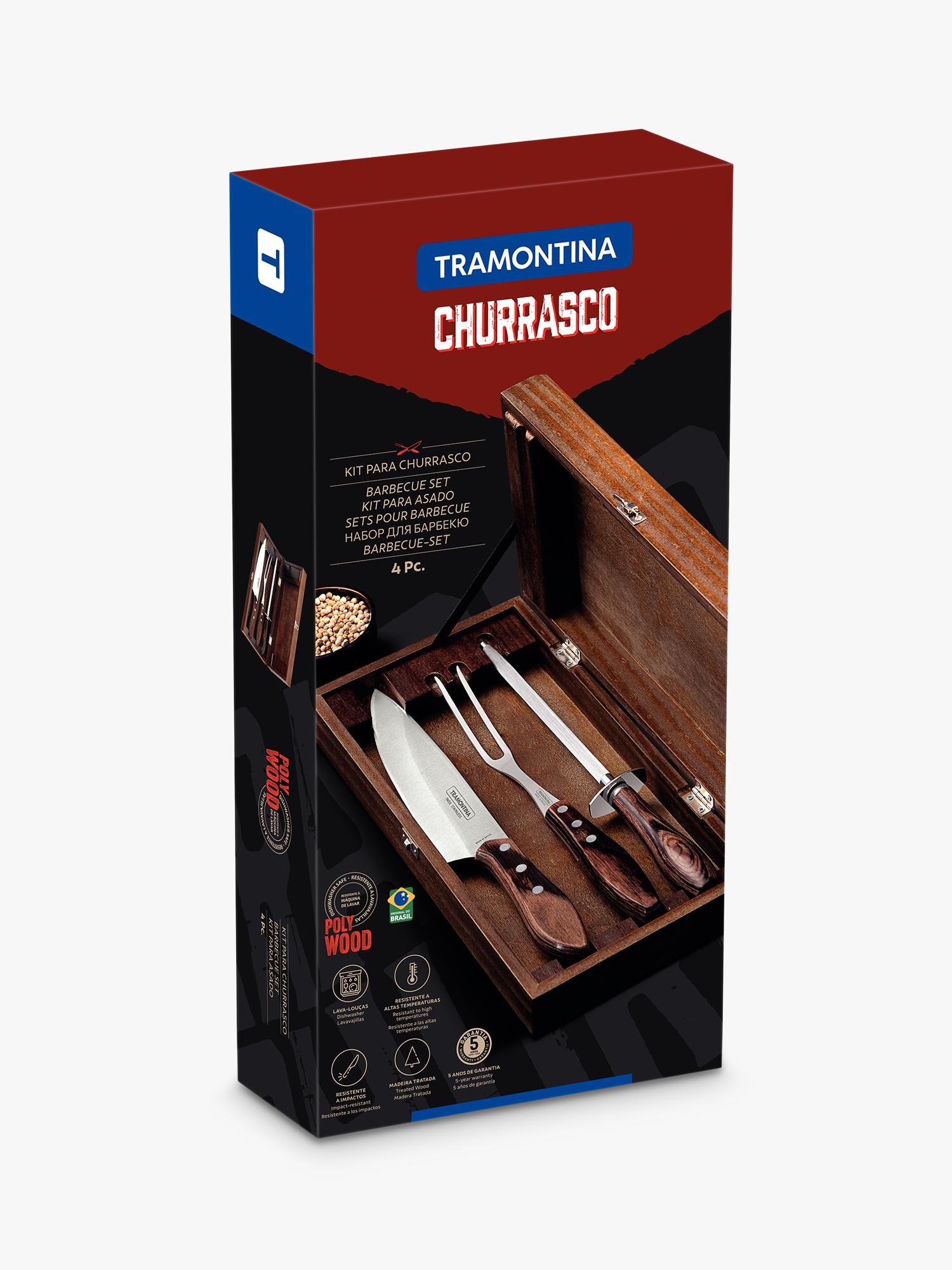 Tramontina carving knife gift set 3 piece, imported from the UK