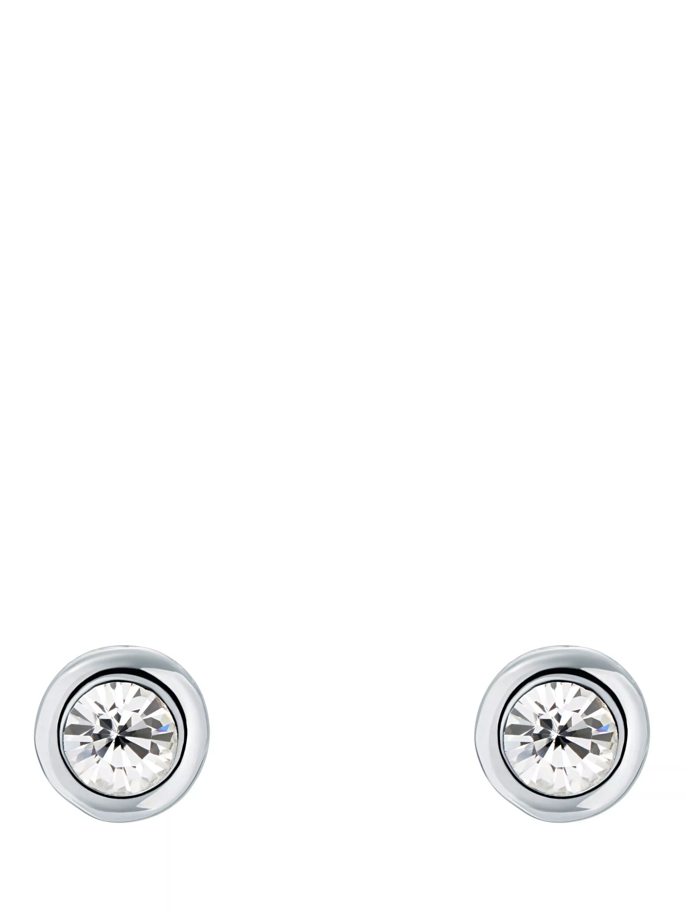 Ted Baker Sinee Mini Crystal Stud Earrings - Gold/Clear