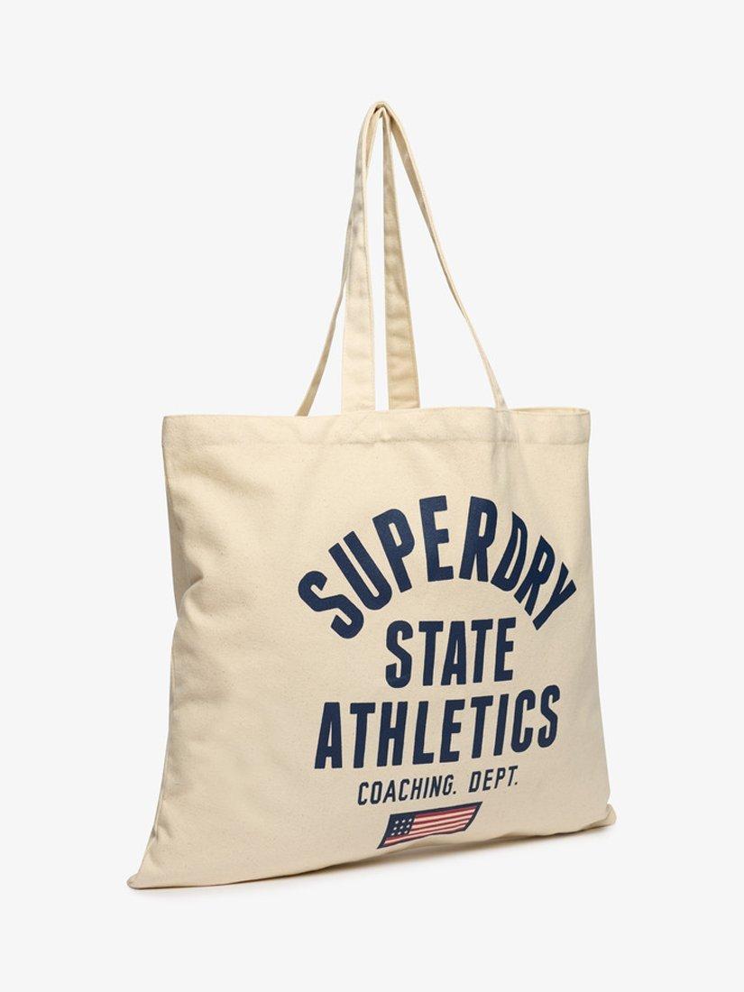 Superdry tote bag Brown Navy 52x43x27cm (British brand)
