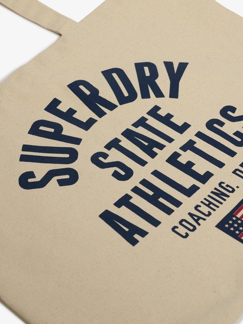 Superdry tote bag Brown Navy 52x43x27cm (British brand)