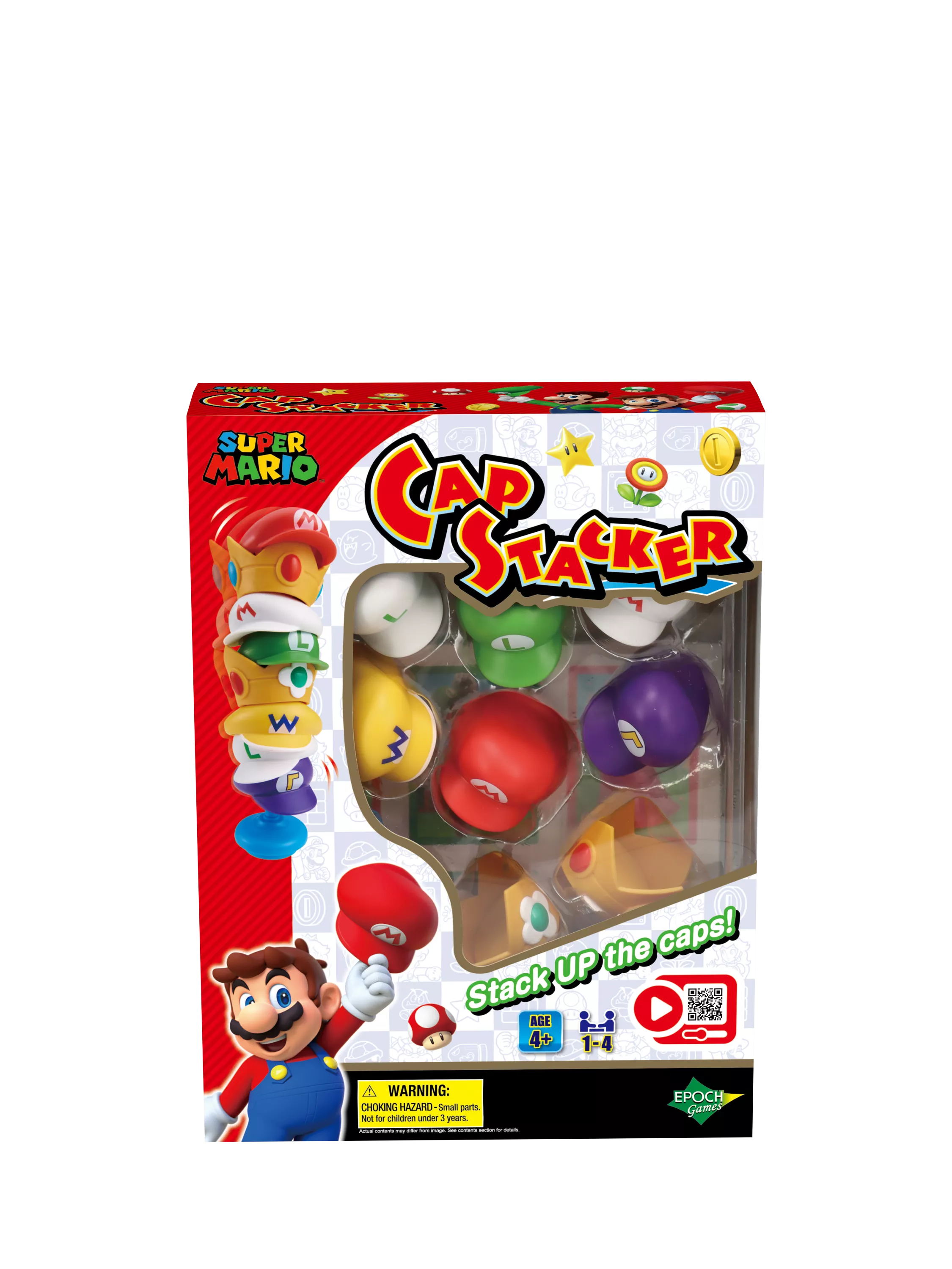 Nintendo Super Mario Cap Tower balancing game, UK version