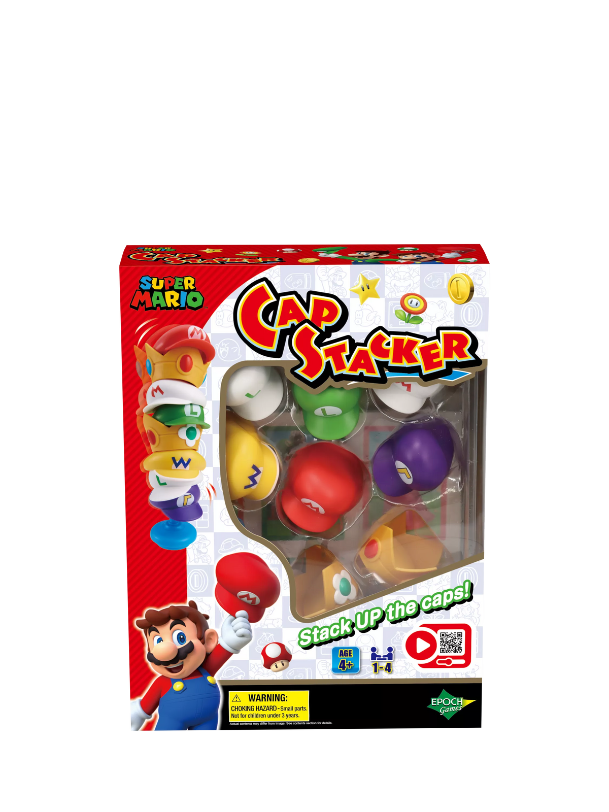 Nintendo Super Mario Cap Tower balancing game, UK version