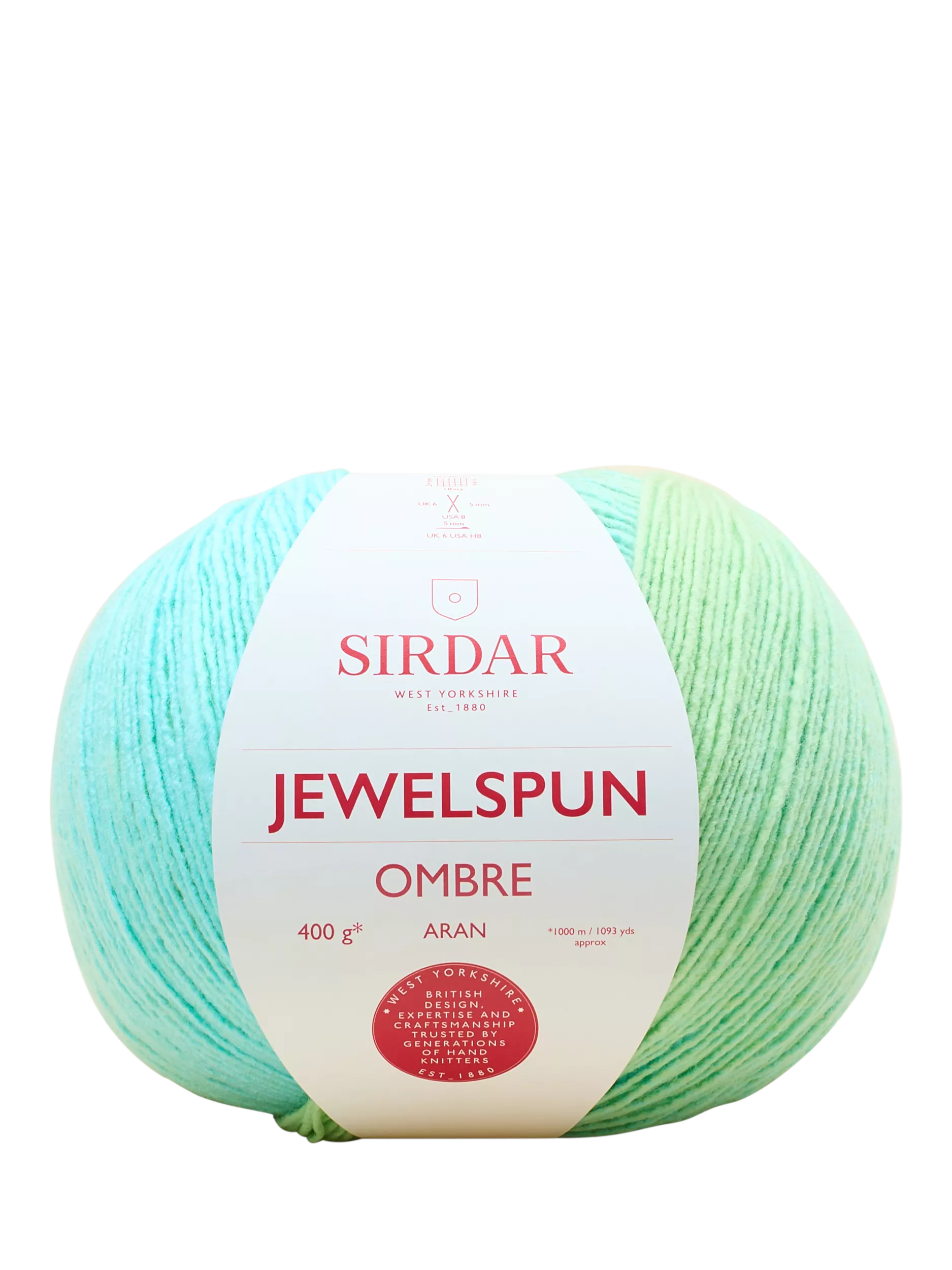 Sirdar Jewelspun Ombre Aran Knitting Yarn, 400g