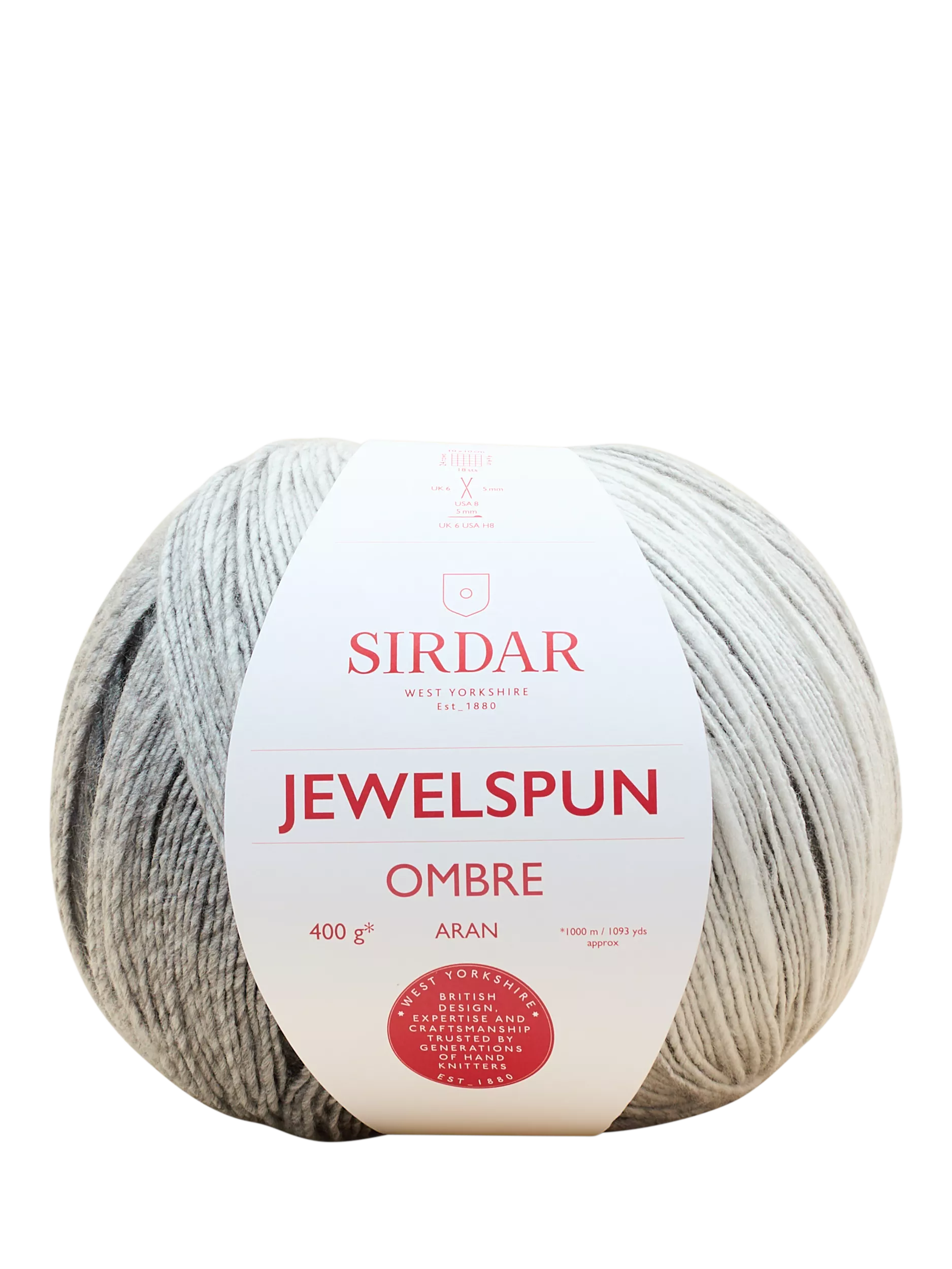 Sirdar Jewelspun Ombre Aran Knitting Yarn, 400g