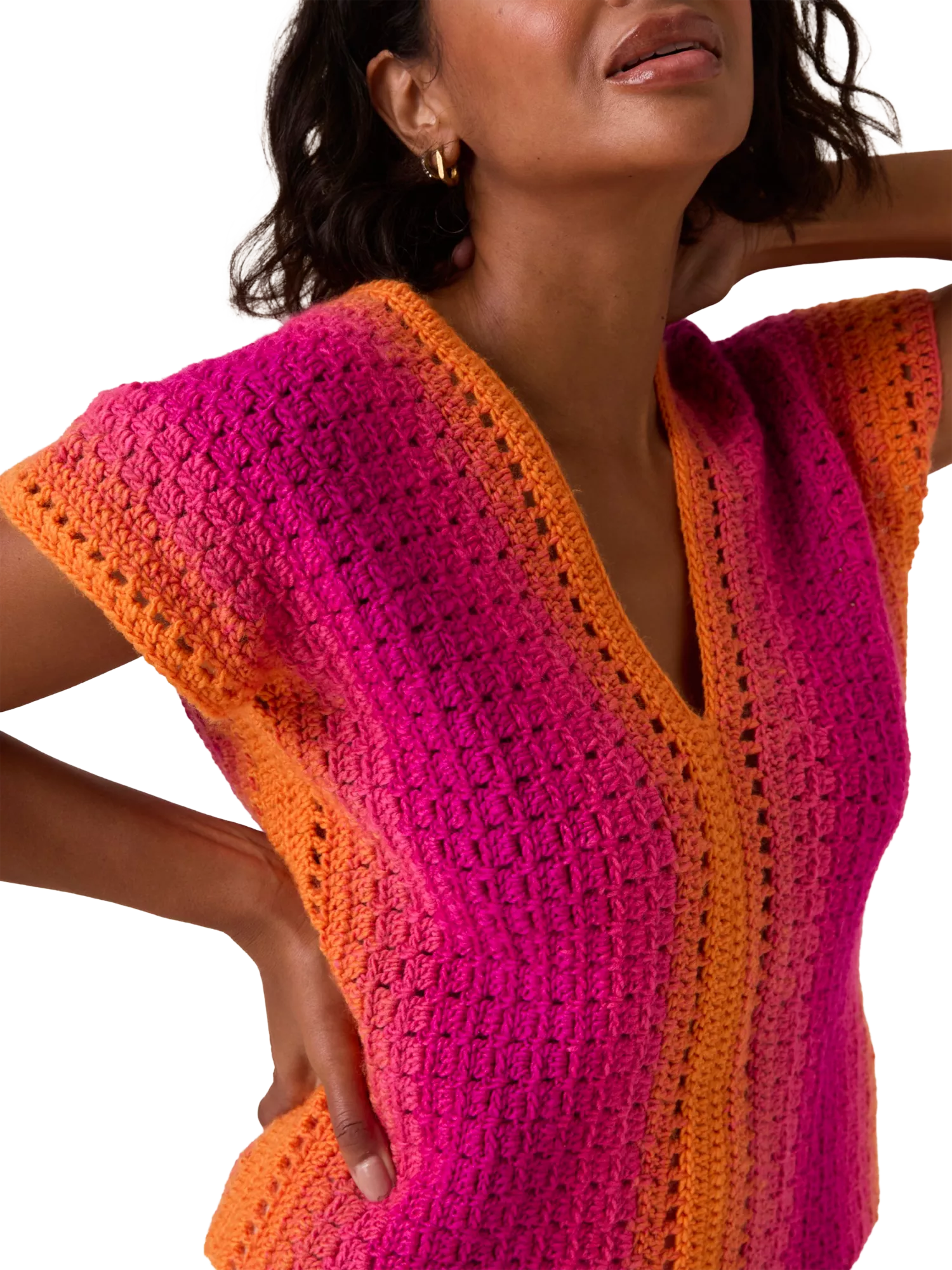 Sirdar knitting patterns book Jewelspun Ombre 48 pages (British brand)