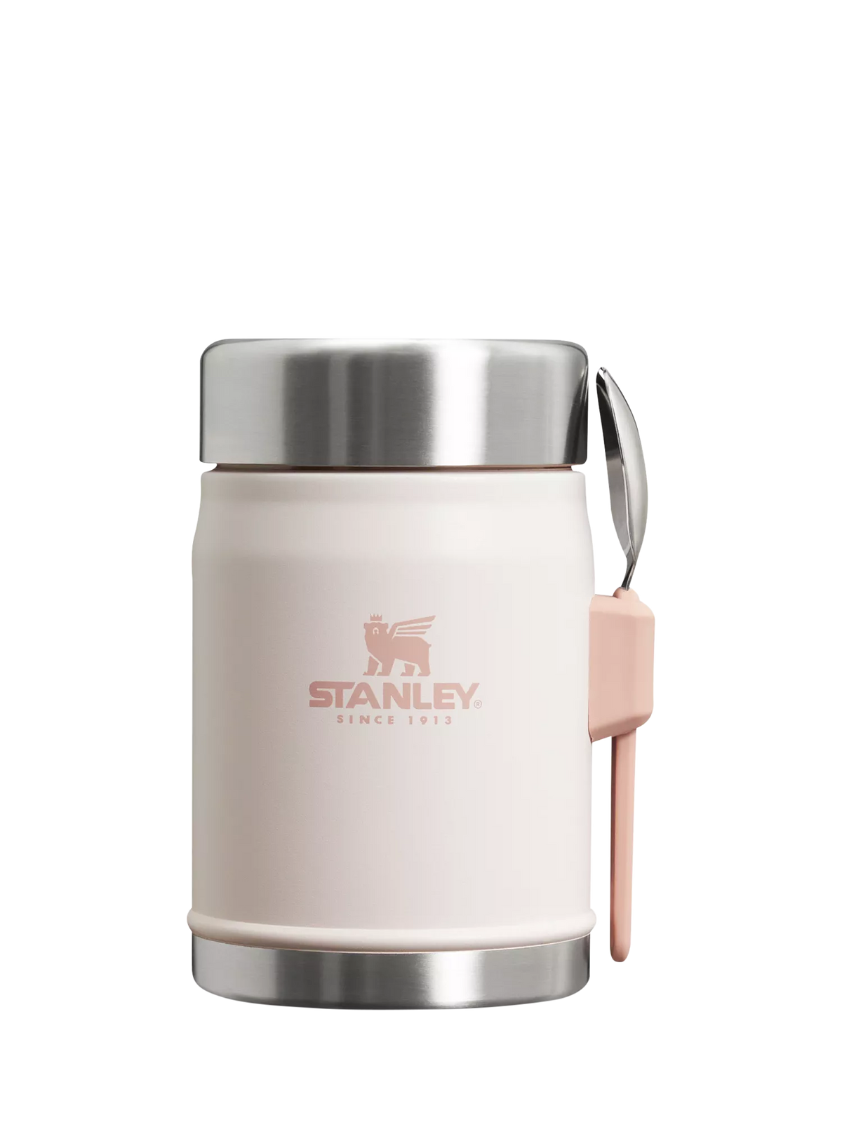Stanley Vakuumisolierte Flasche 400ml mit Löffelgabel, UK-Version