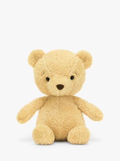 Gul Bamse Kosedyr med Semsket Nese