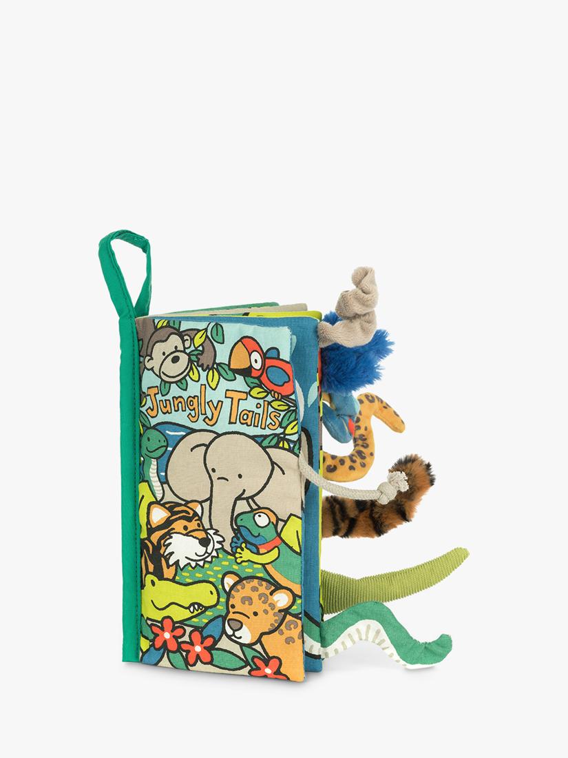 Touch-and-Feel Jungle Animal Cloth Book for Infants