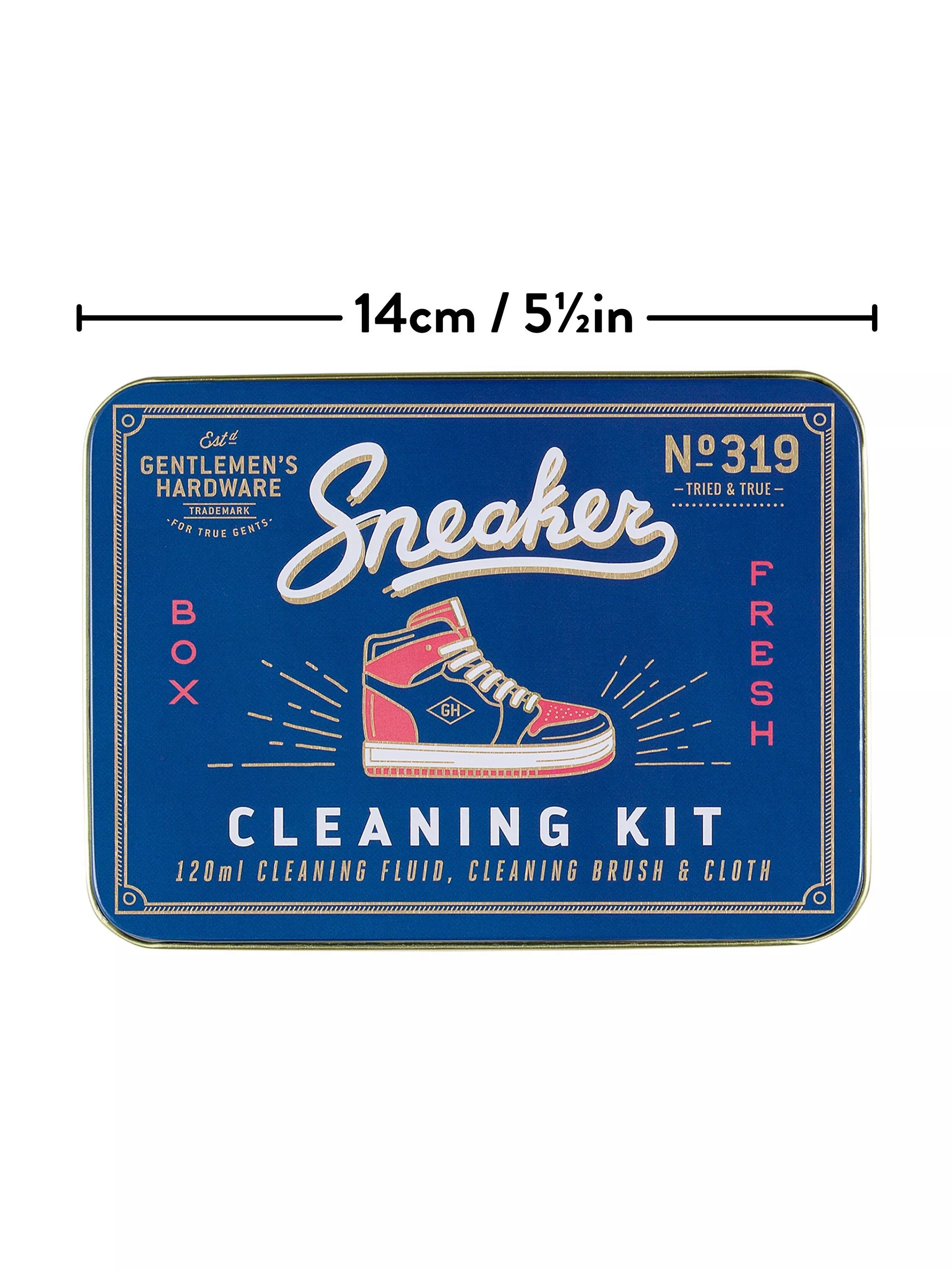 Gentlemen's Hardware sneaker care kit, imported from the UK