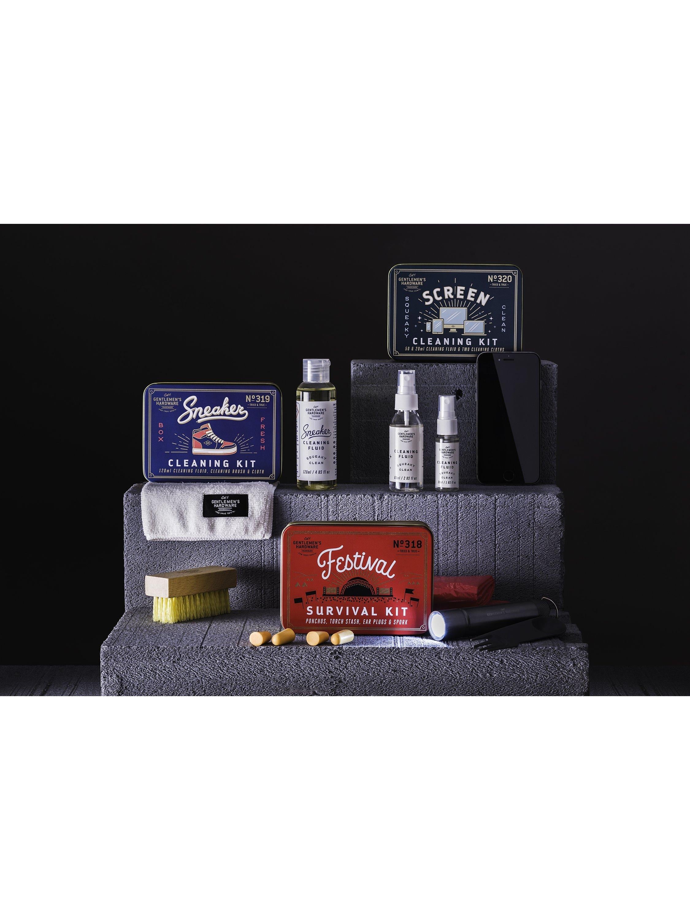 Gentlemen's Hardware sneaker care kit, imported from the UK