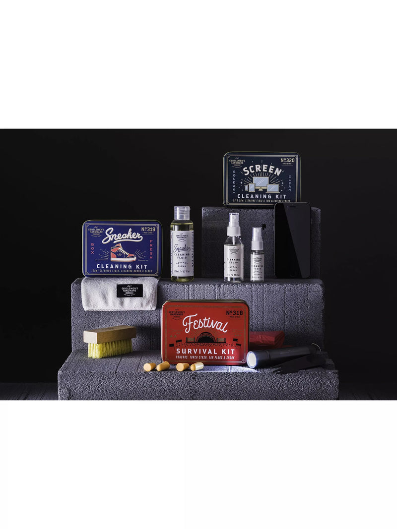 Gentlemen's Hardware sneaker care kit, imported from the UK