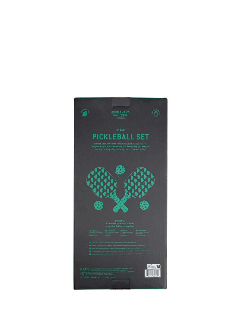Gentlemen's Hardware pickleball set Multi - British product