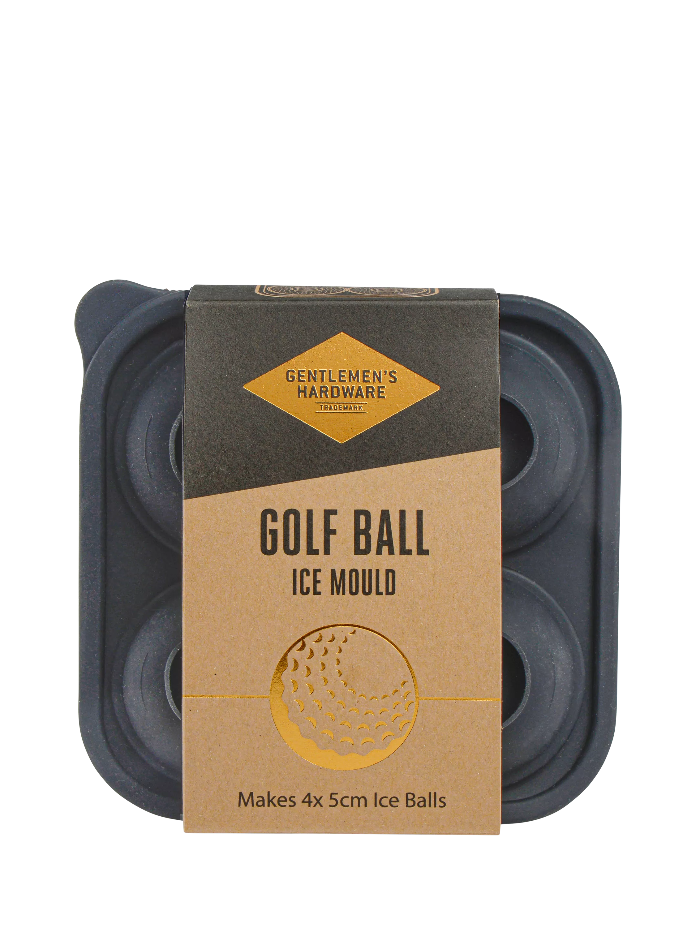 Gentlemen's Hardware golf ball ice mould, UK version