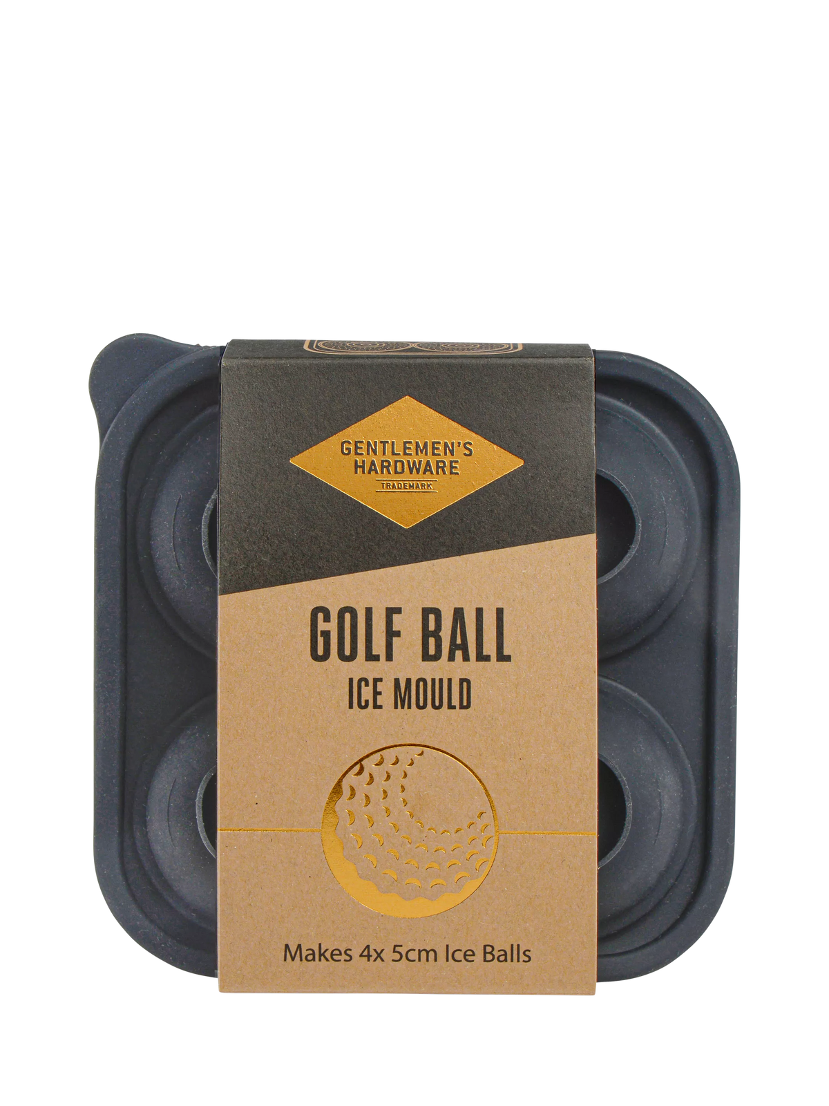 Gentlemen's Hardware golf ball ice mould, UK version