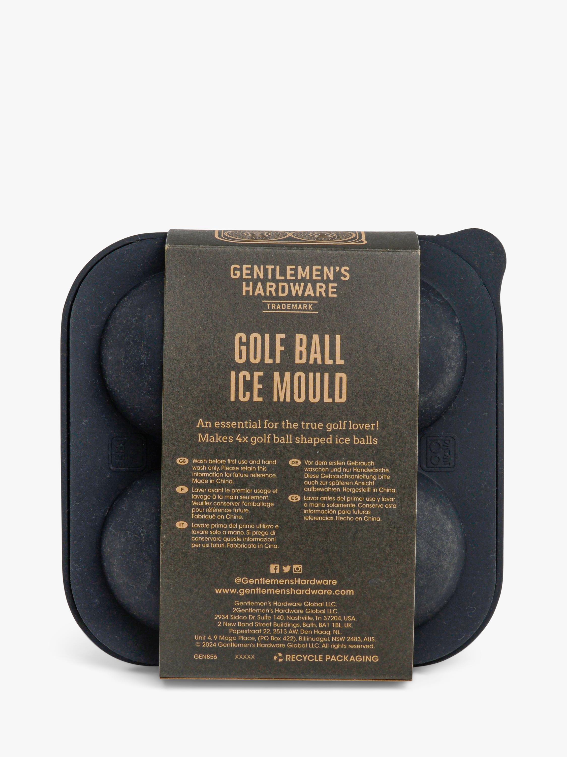 Gentlemen's Hardware golf ball ice mould, UK version