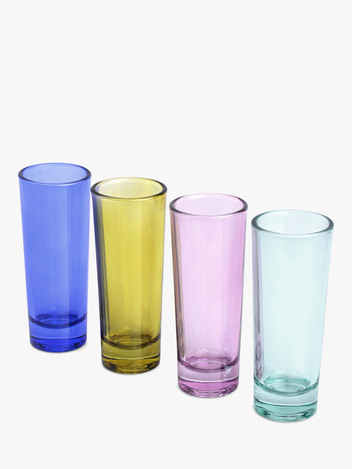Gracie Colored Shot Glasses Set of 4