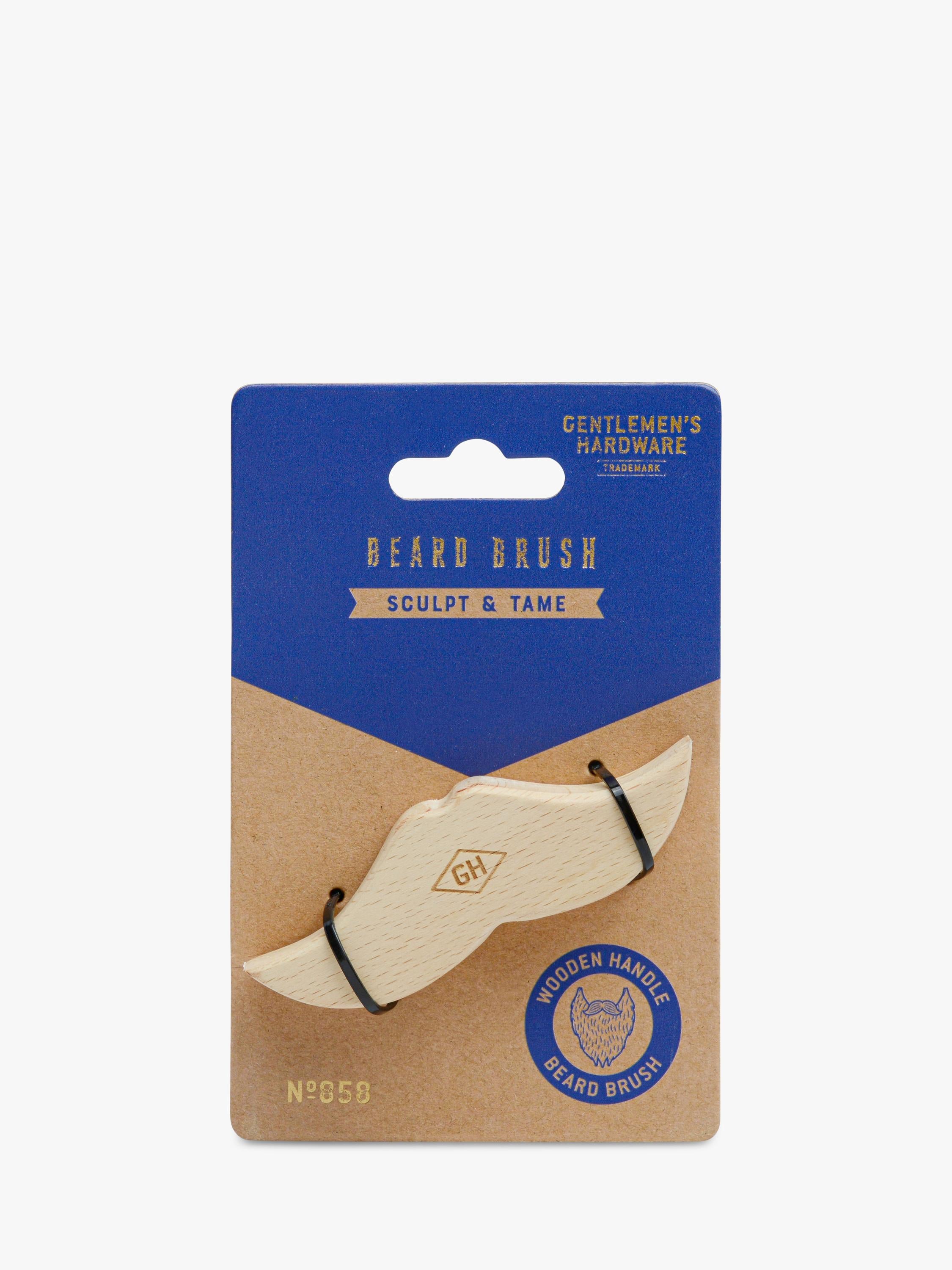 Gentlemen's Hardware wooden beard brush, UK version