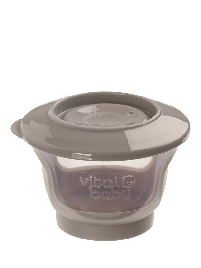 Vital Baby storage pots for baby weaning, set of six 60ml containers (British brand)