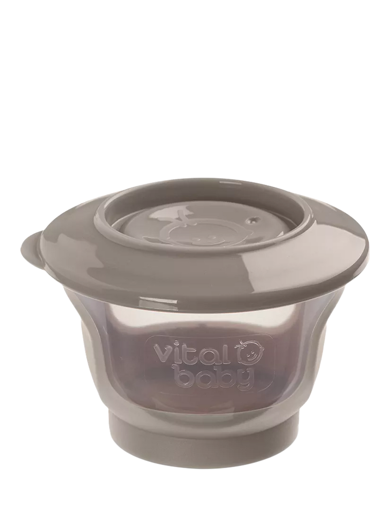 Vital Baby storage pots for baby weaning, set of six 60ml containers (British brand)