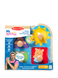 Melissa & Doug wooden jumbo peg puzzle Ms. Rachel Peek-a-Boo, UK version