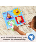 Melissa & Doug wooden jumbo peg puzzle Ms. Rachel Peek-a-Boo, UK version