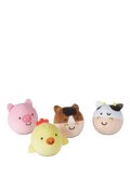 Melissa & Doug Rollables Farm Friends soft toy set (British brand)