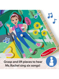 Melissa & Doug Ms. Rachel wooden song peg puzzle (British brand)