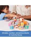 Melissa & Doug Ms. Rachel wooden learning blocks set, imported from the UK