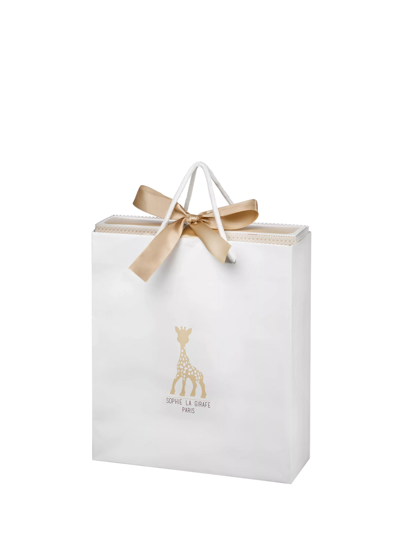 Sophie la girafe baby gift set including teether and rattle, imported from the UK