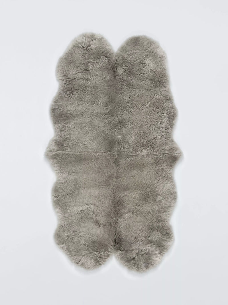 John Lewis New Zealand Sheepskin Quad Rug, 85cm x 58cm