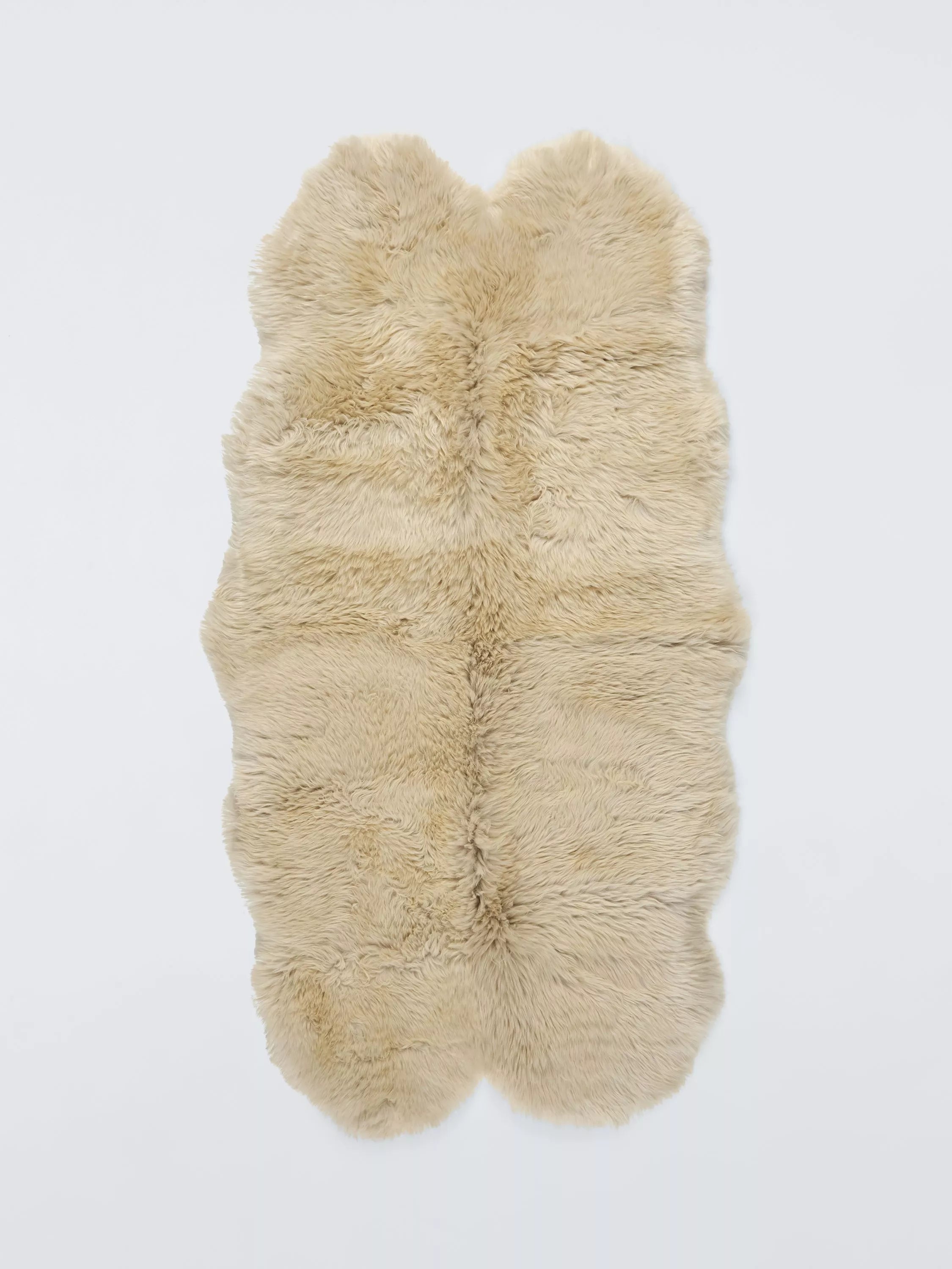 John Lewis Premium New Zealand Quad Sheepskin Rug