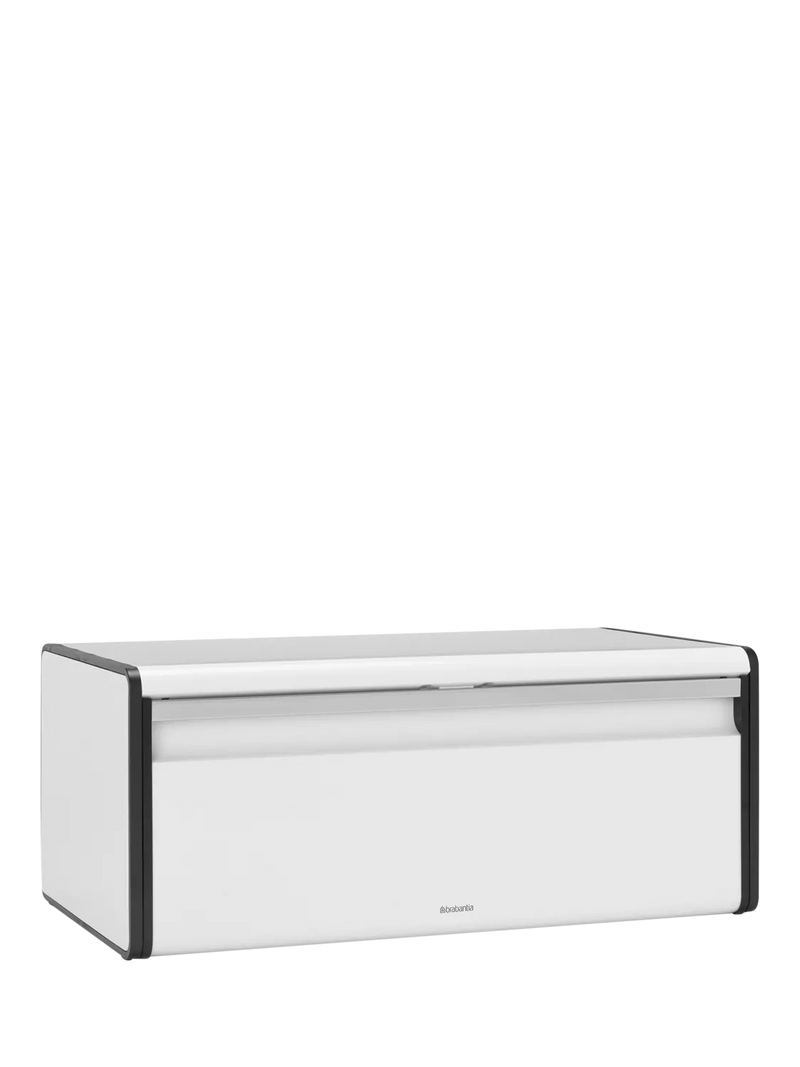 Brabantia fall front bread bin white (British brand)