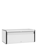 Brabantia fall front bread bin white (British brand)