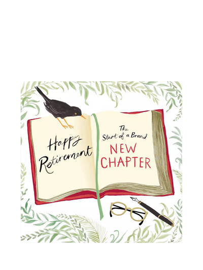 John Lewis Woodmansterne New Chapter Retirement Greetings Card- Buy online at McGrocer