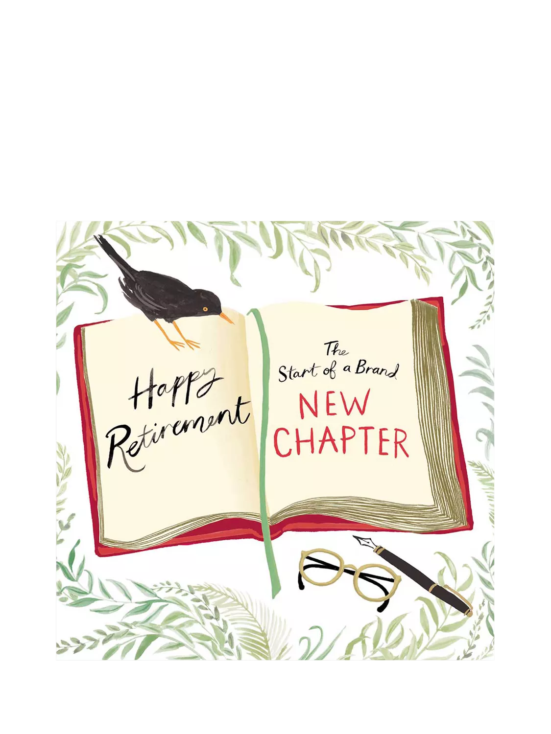 Woodmansterne New Chapter retirement card (British brand)