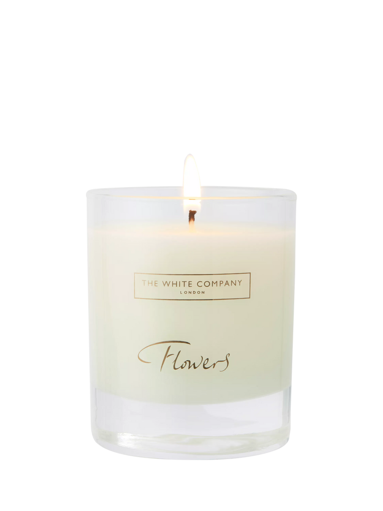 The White Company Flowers Scented Candle, 140g