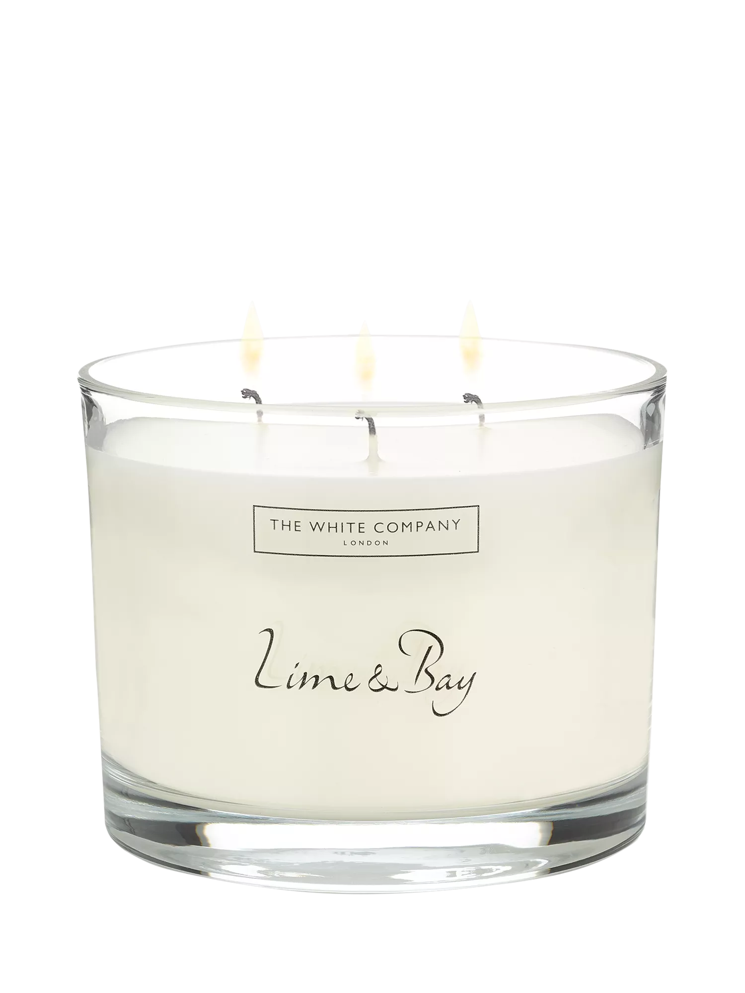 The White Company Lime & Bay scented candle 770g (British brand)