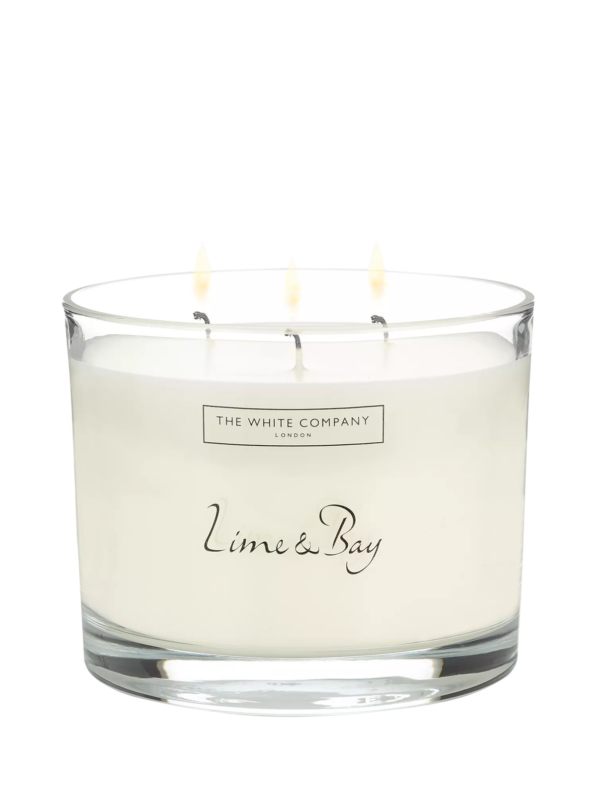 The White Company Lime & Bay scented candle 770g (British brand)