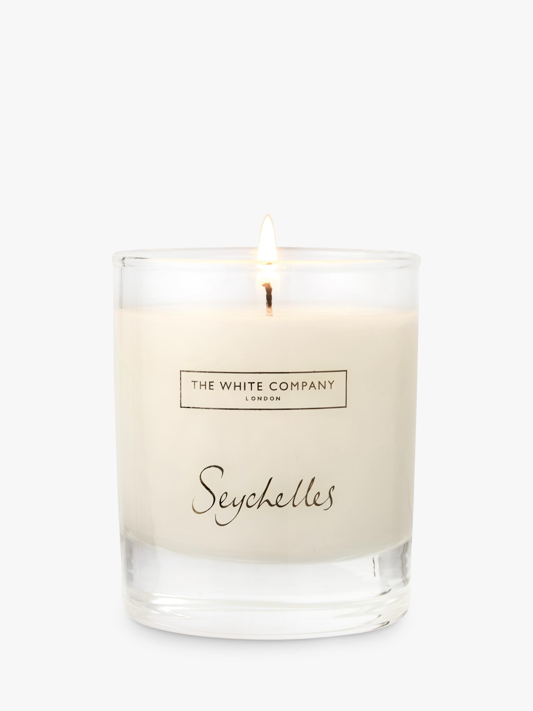 The White Company Seychelles scented candle 140g (British brand)