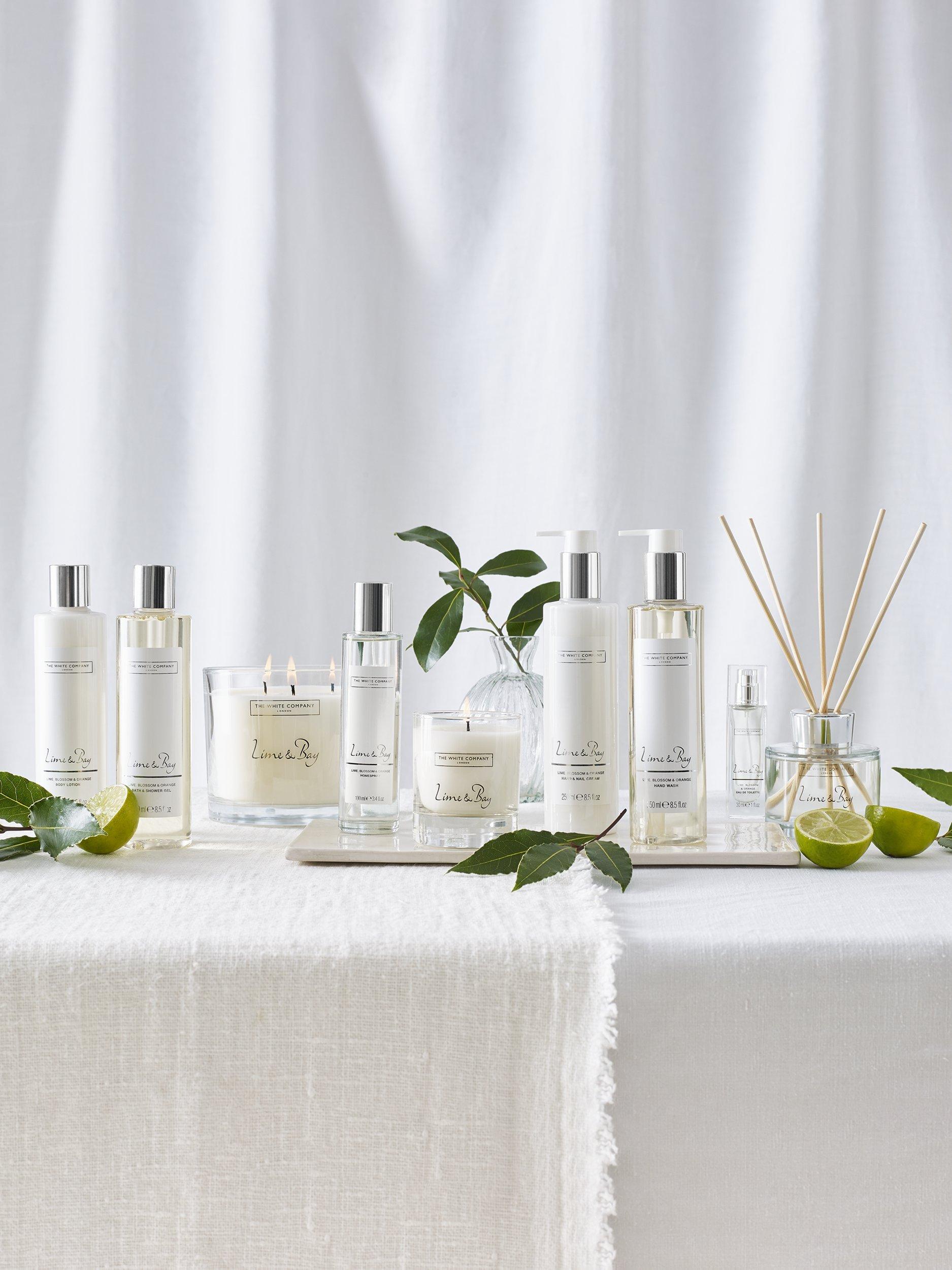 The White Company Lime & Bay home fragrance gift set (British brand)