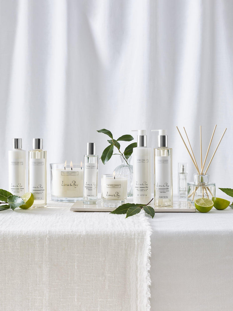 The White Company Lime & Bay home fragrance gift set (British brand)