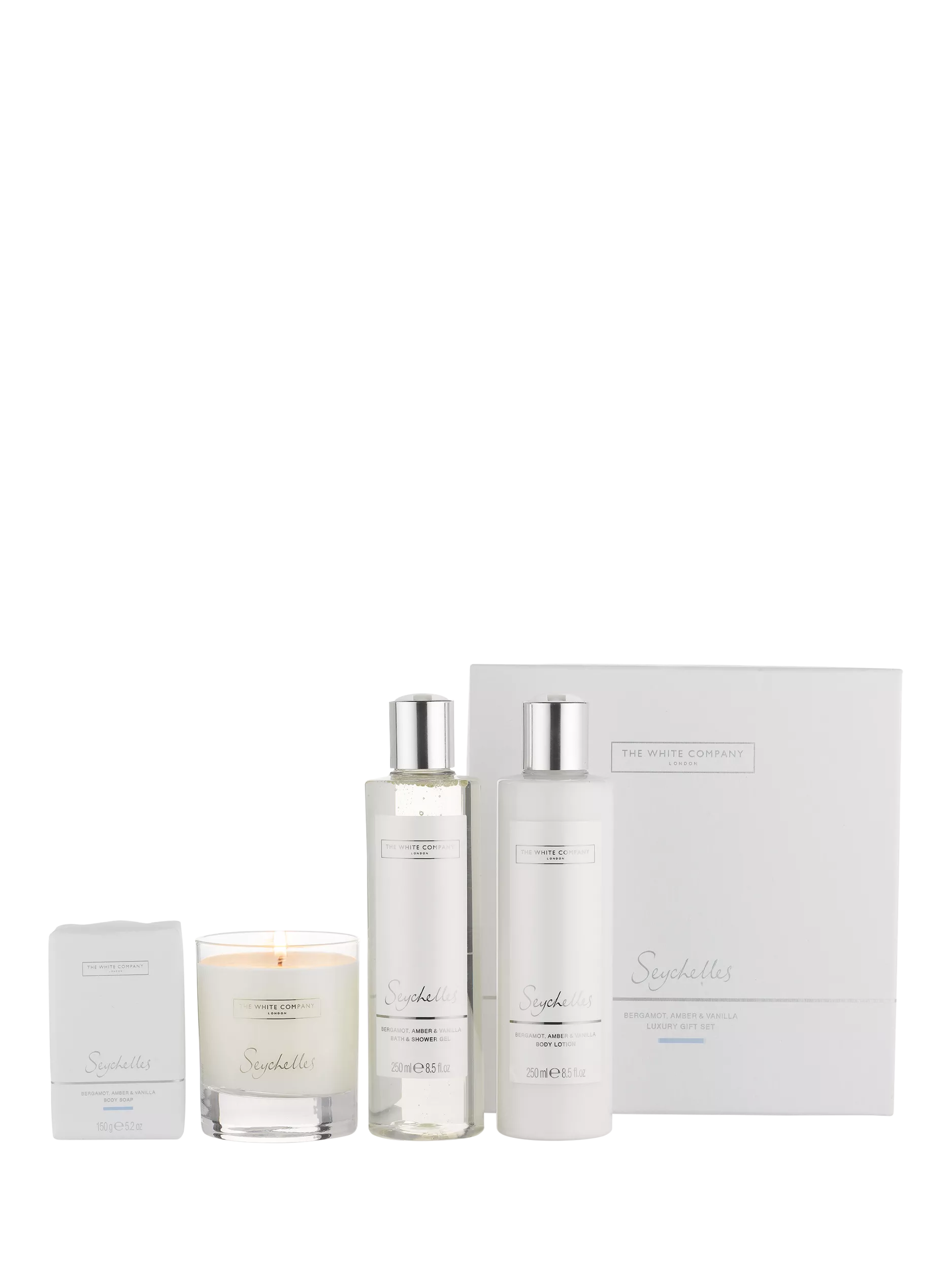 The White Company Seychelles Luxury Bath & Body Gift Set (British brand)