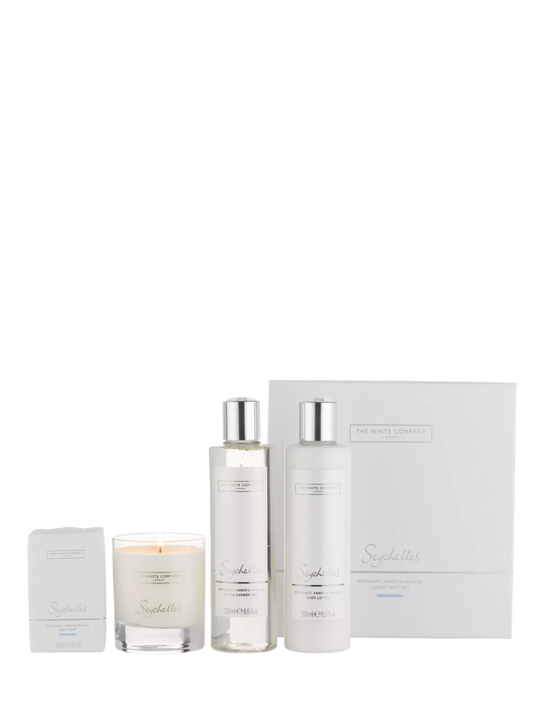 The White Company Seychelles Luxury Bath & Body Gift Set