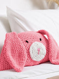 Wool Couture Mabel Bunny cushion crochet kit - British product