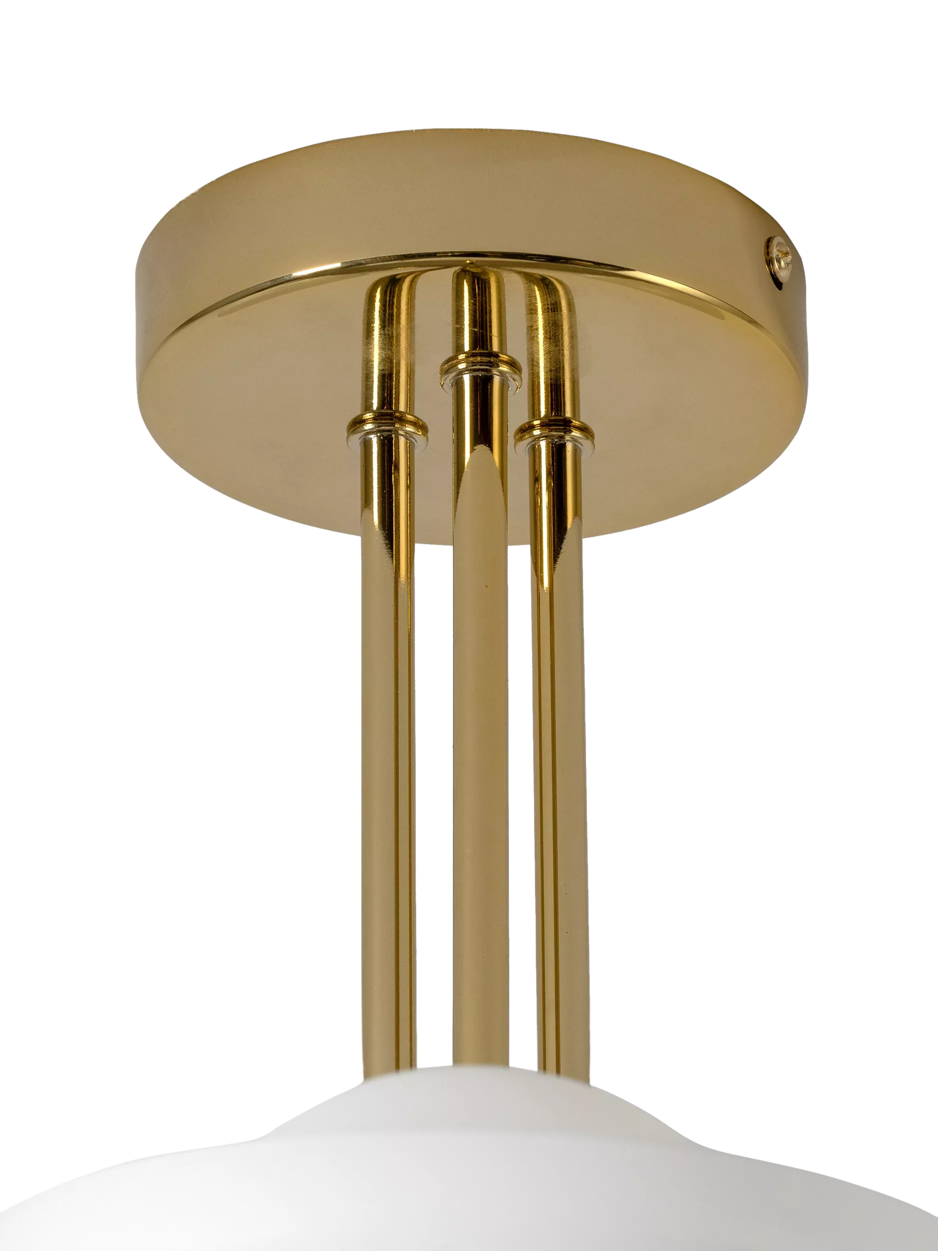 houseof glass bowl 3-arm ceiling light, UK version