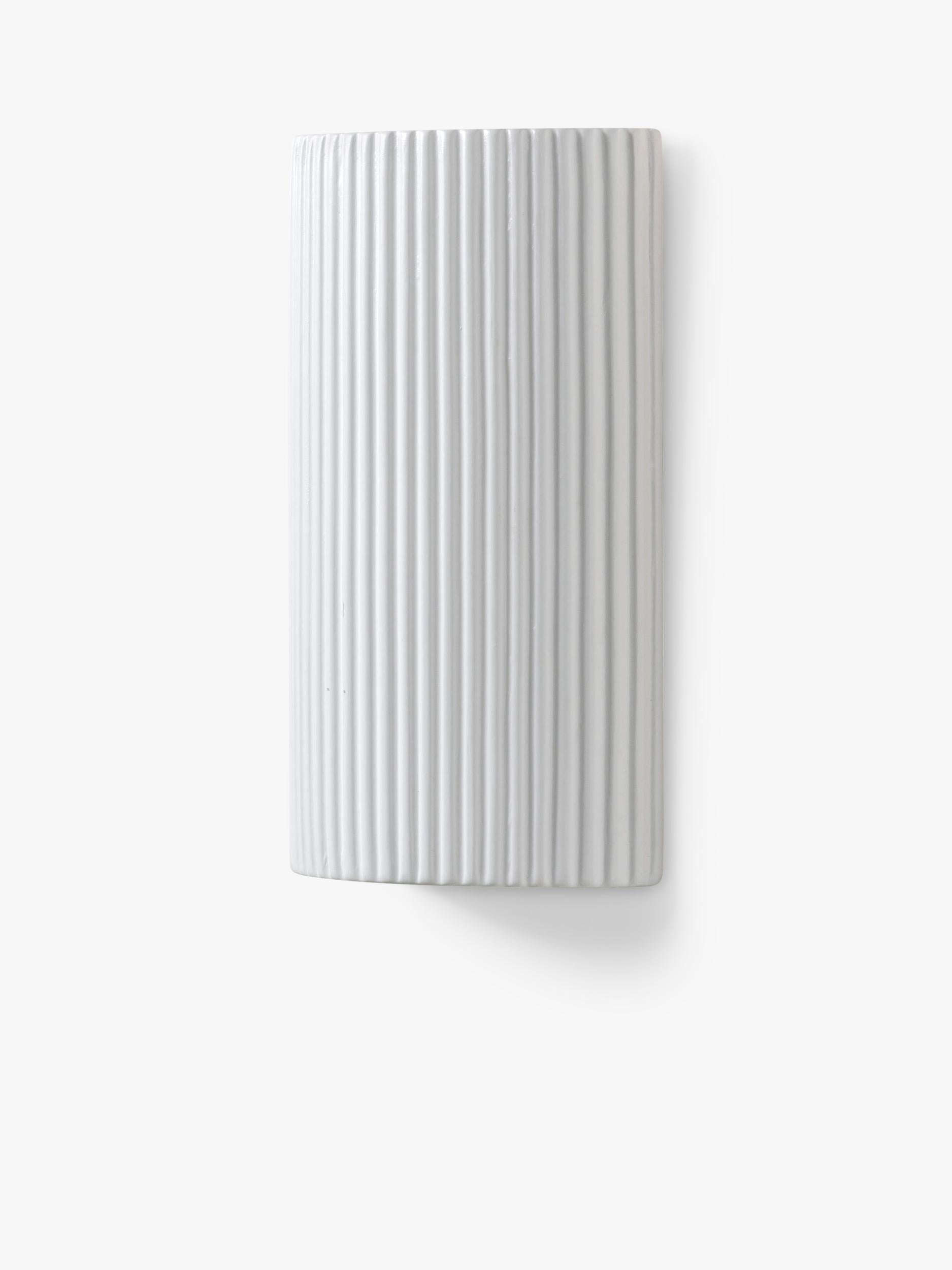 houseof ceramic wall light white matte, imported from the UK