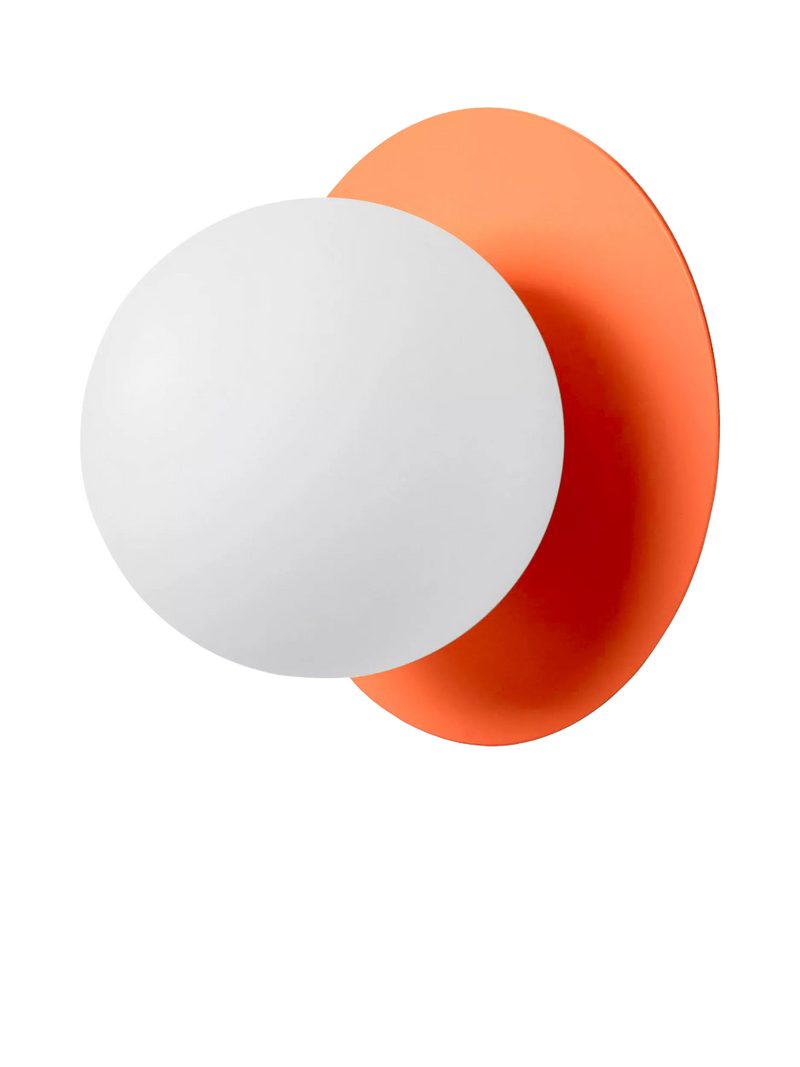 houseof Opal wall light orange H16xW16xD19.5cm (British brand)